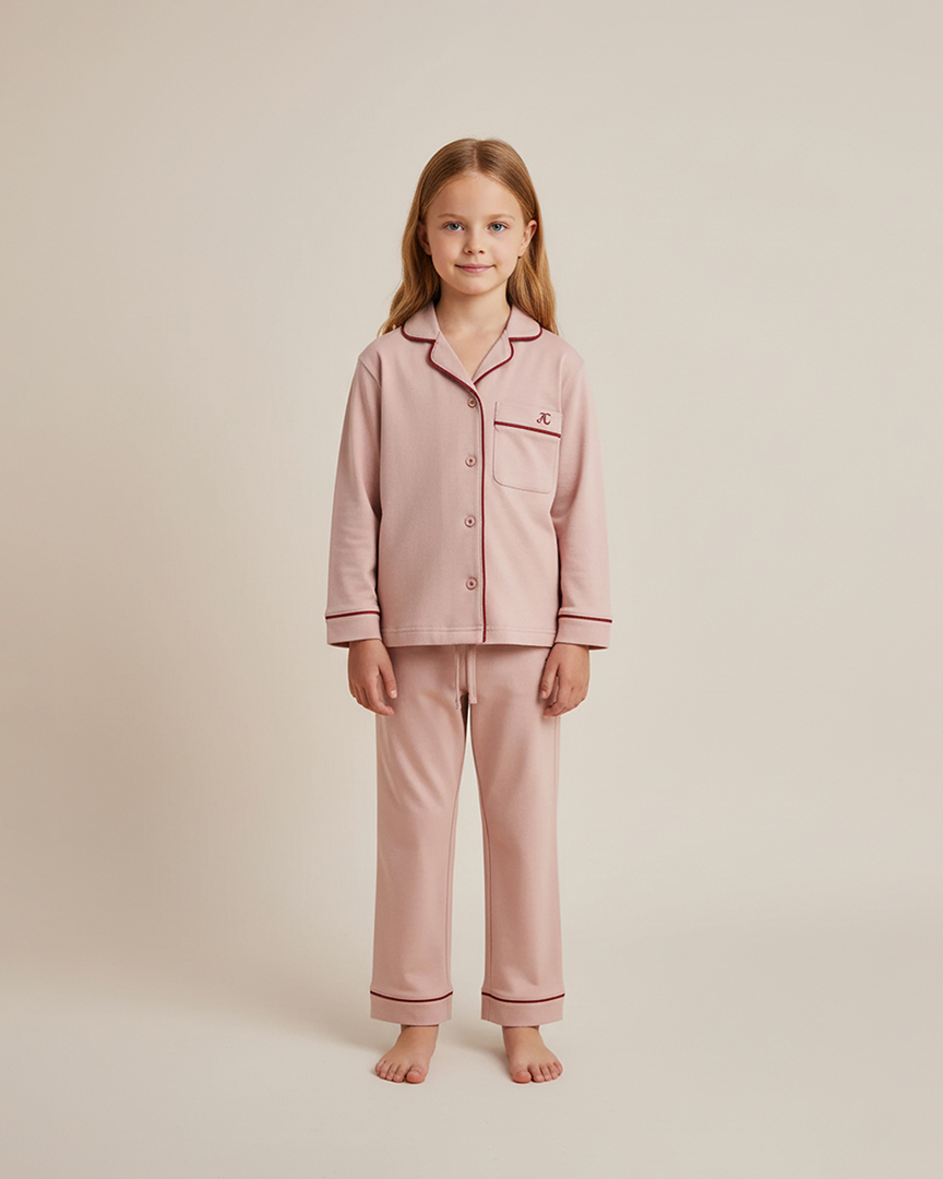 Детская пижамная рубашка из хлопка, розовый
Детская пижамная рубашка из хлопка, розовый