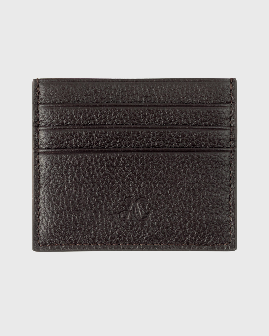 

Кардхолдер из кожи, коричневый