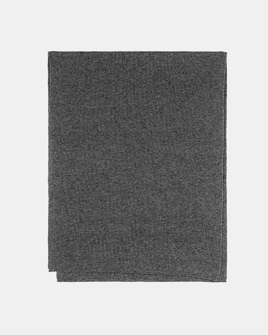 

Шарф из шерсти с лиоцеллом, серый