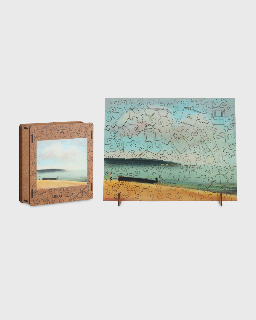 

Паззл-головоломка с подставкой, Abrau Club x Алексей Ланцев