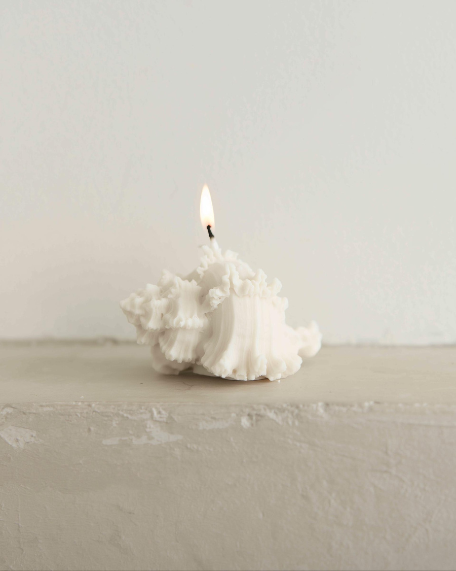 

Свеча «Ракушка мурекс», пчелиный воск, 7×6 см