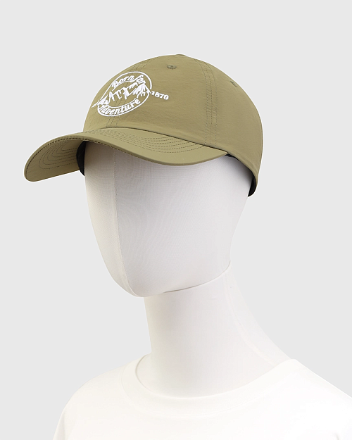 Бейсболка из нейлона, хаки