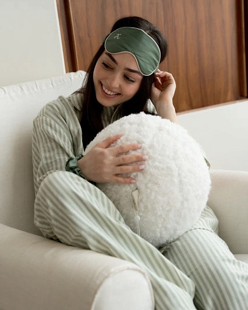 Маска для сна Sleep, оливковый