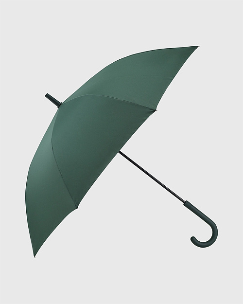 Зонт-трость, зеленый