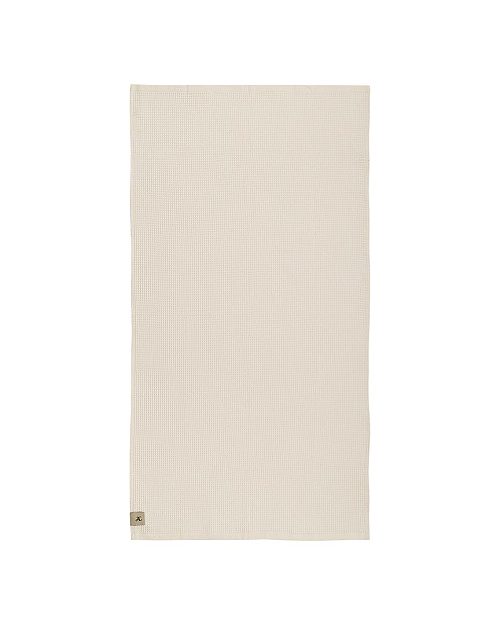 Полотенце вафельное, бежевый, 34x35 см