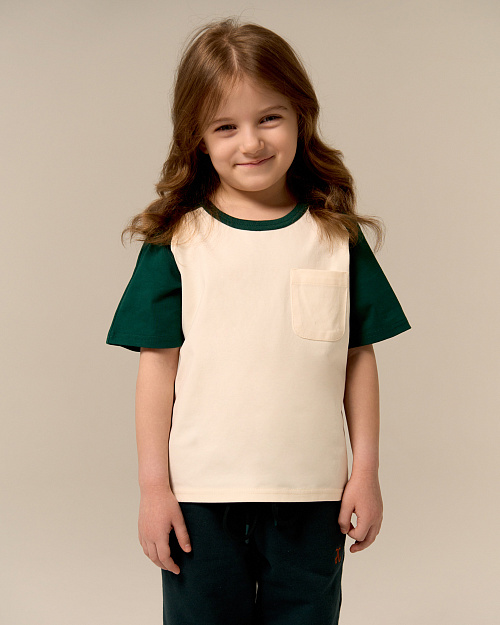 Детская футболка Unisex, зеленый