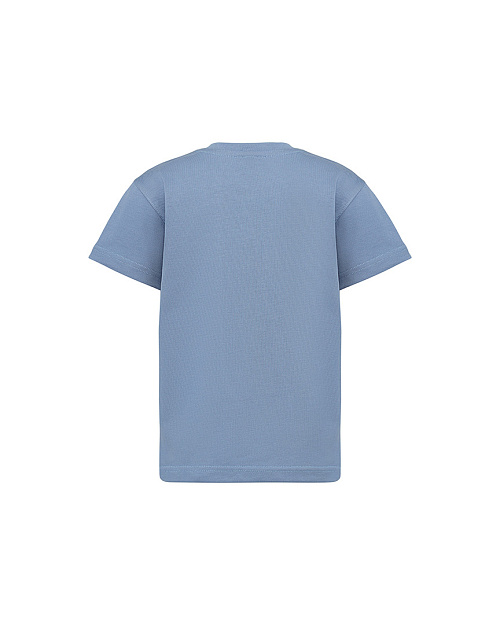Детская футболка из эластичного хлопкового джерси Unisex, голубой