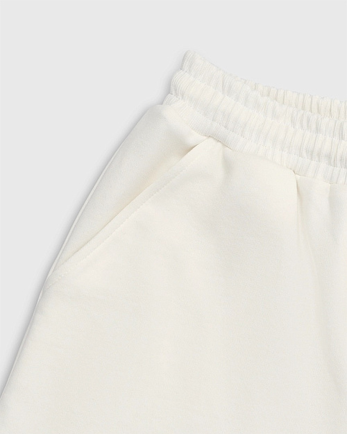 Шорты Unisex из 100% хлопка, белый