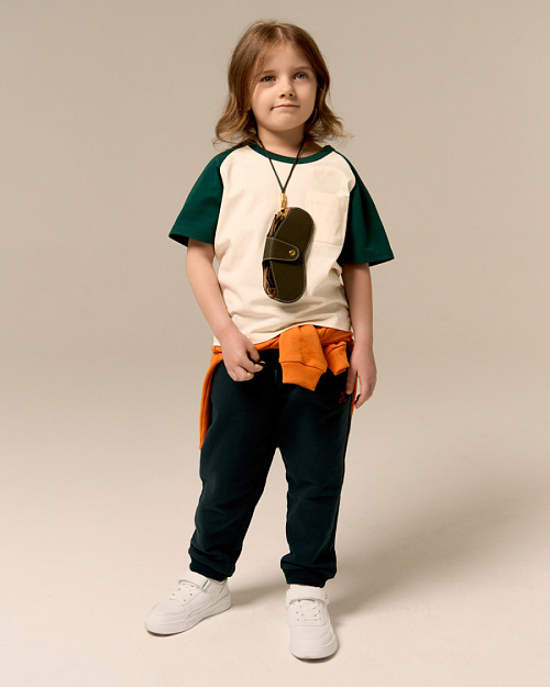 Детская футболка Unisex, зеленый