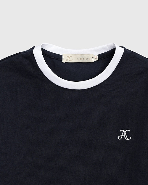 Детская футболка Unisex с принтом, синий