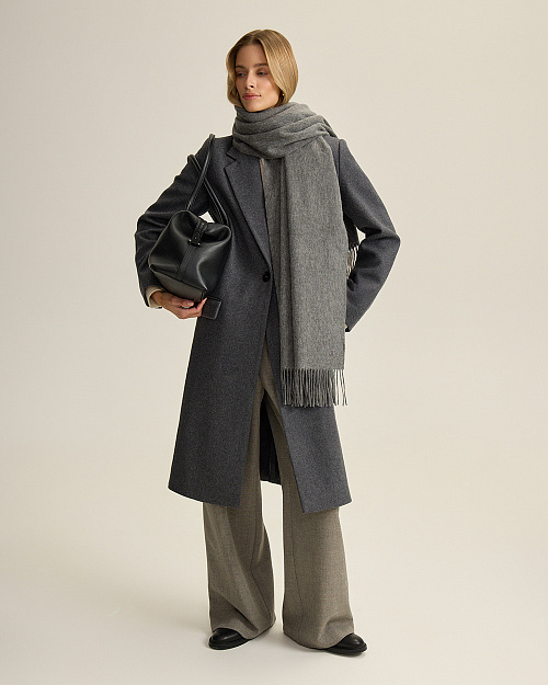 Сумка женская черная, натуральная кожа