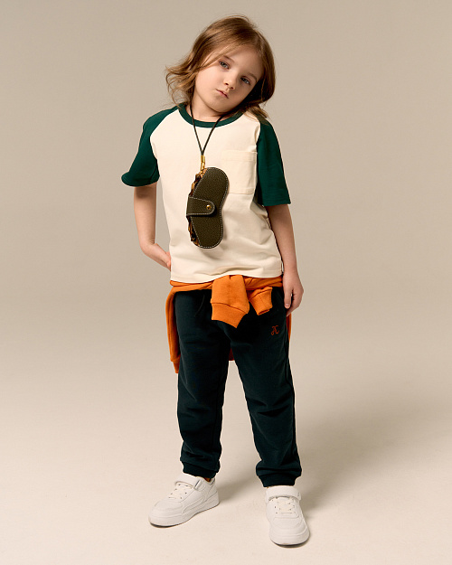 Детская футболка Unisex, зеленый