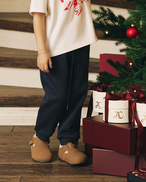 Детские джоггеры Unisex, темно-синий