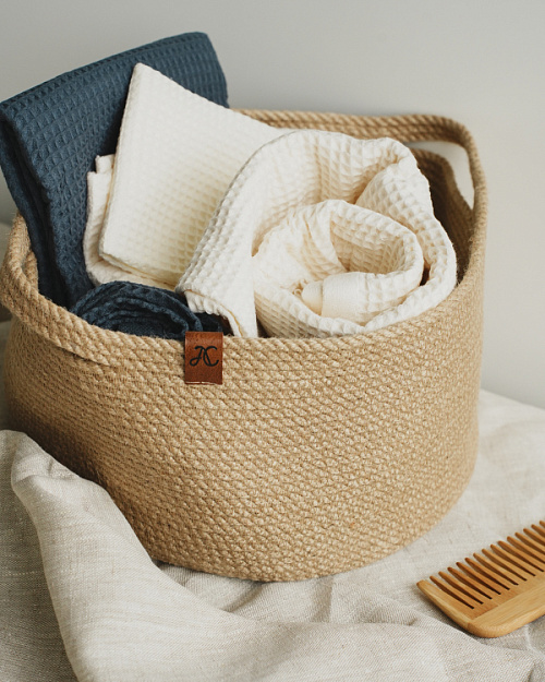 Корзина для хранения, бежевый