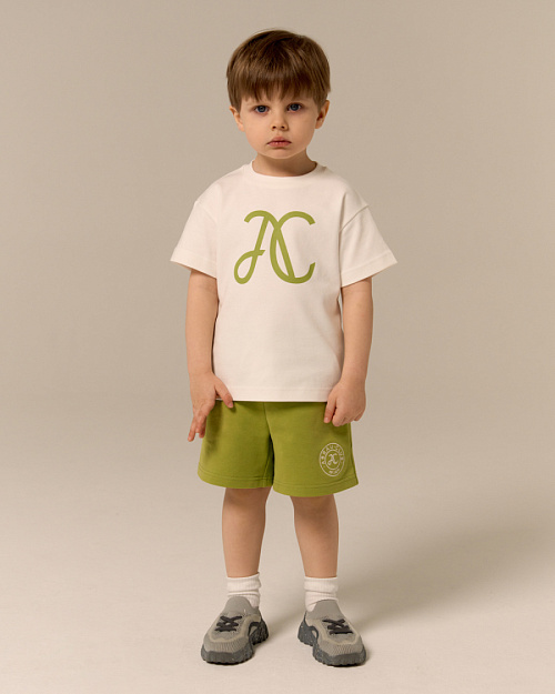 Детская футболка Unisex из хлопка, белый