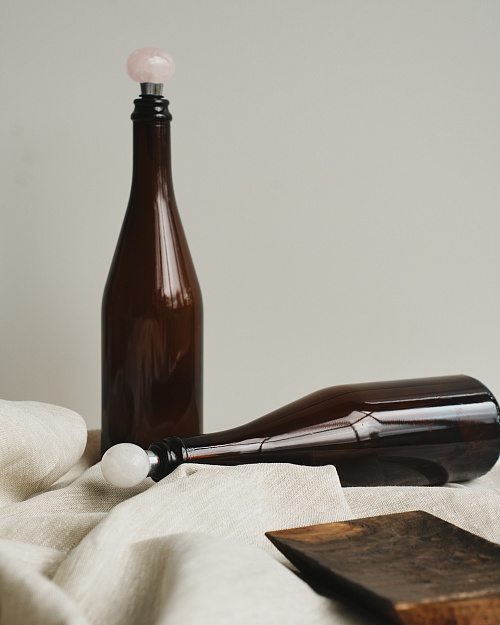 Стопперы для вина, розовый