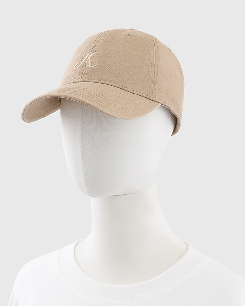 Кепка из 100% хлопка с вышивкой, бежевый