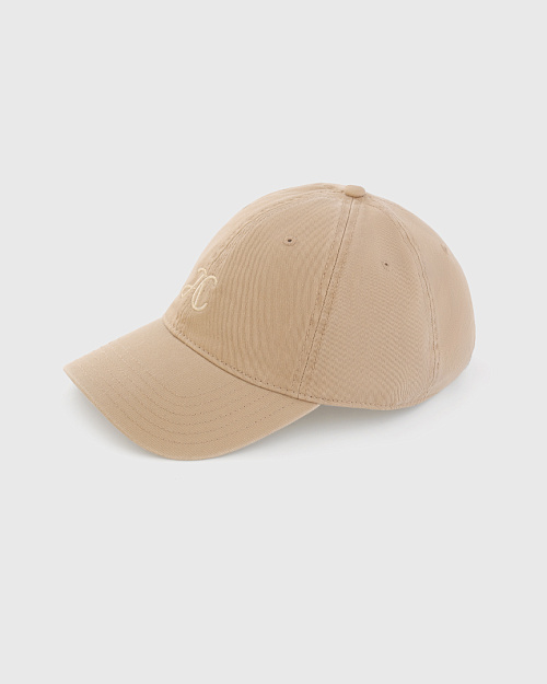 Кепка из 100% хлопка с вышивкой, бежевый