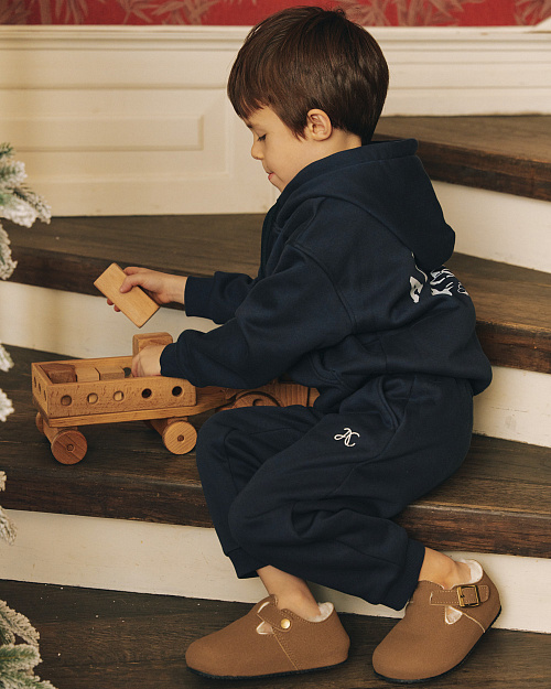 Детские джоггеры Unisex, темно-синий