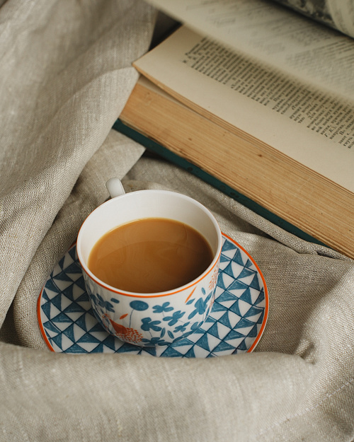 Чайный набор, белый