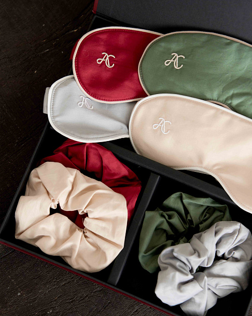 Маска для сна Sleep, серый