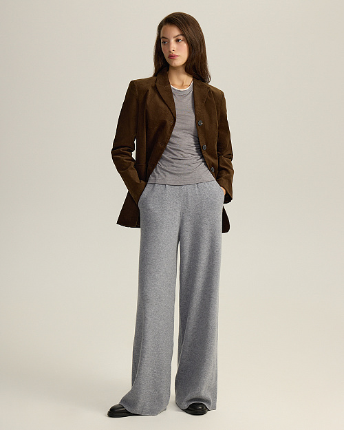 Жакет женский, коричневый