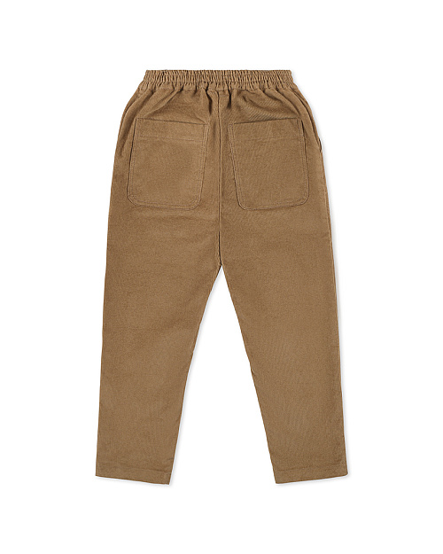 Детские вельветовые брюки Unisex, бежевый