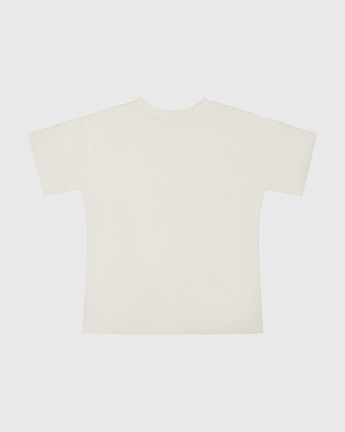 Детская футболка Unisex из хлопка, белый