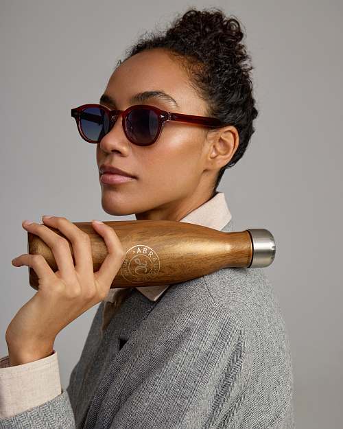 Термос 500 мл, коричневый