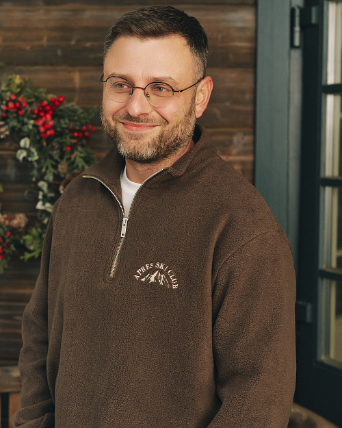 Толстовка Unisex из флиса шерпа с меховым эффектом, коричневый