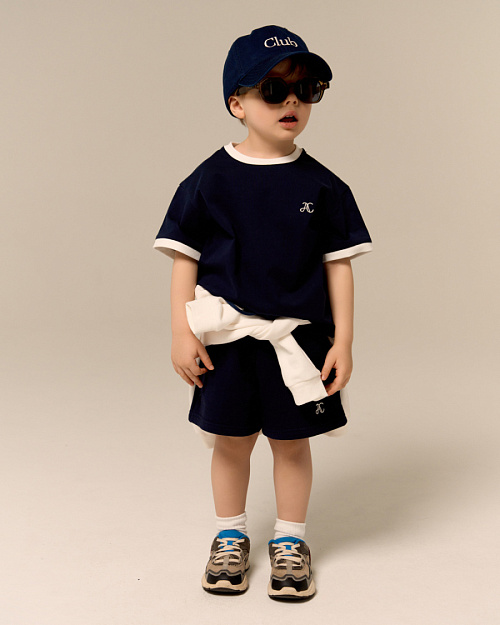 Детская футболка Unisex с принтом, синий