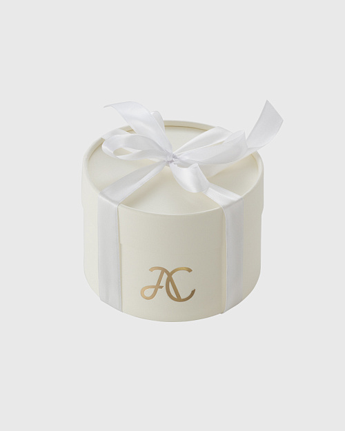 Набор свечей в виде елочных игрушек, молочный