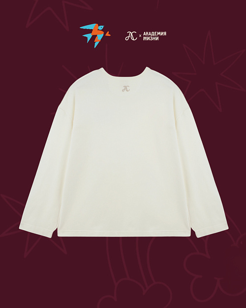 Хлопковый лонгслив, Abrau Club x Академия жизни