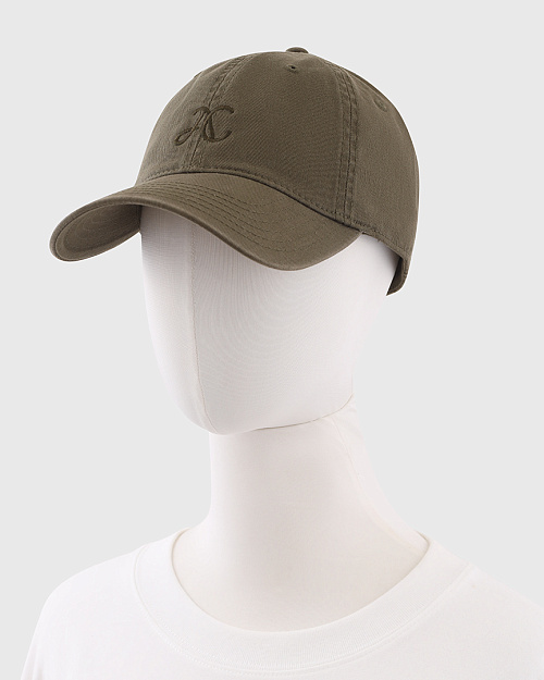 Кепка из 100% хлопка с вышивкой, хаки