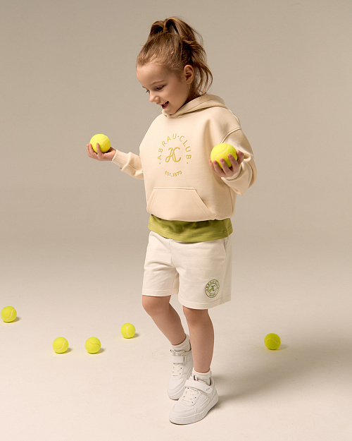 Детский худи Unisex, бежевый