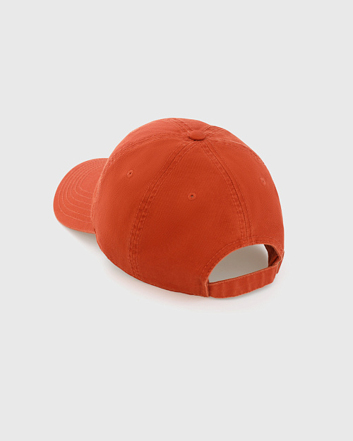 Кепка из 100% хлопка с вышивкой, оранжевый