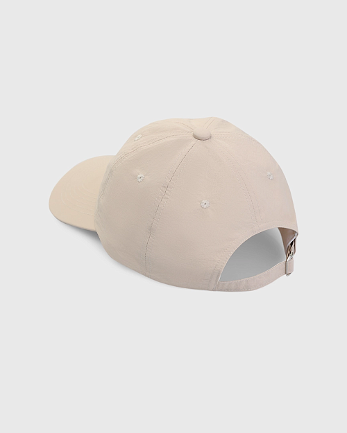 Бейсболка из нейлона, бежевый