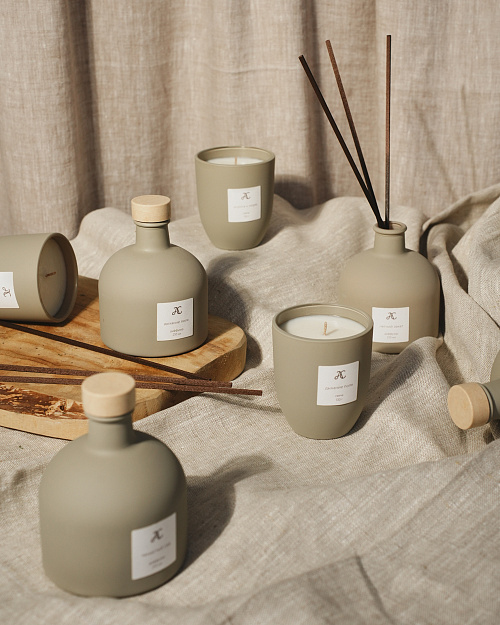 Ароматическая свеча Тенистый сад